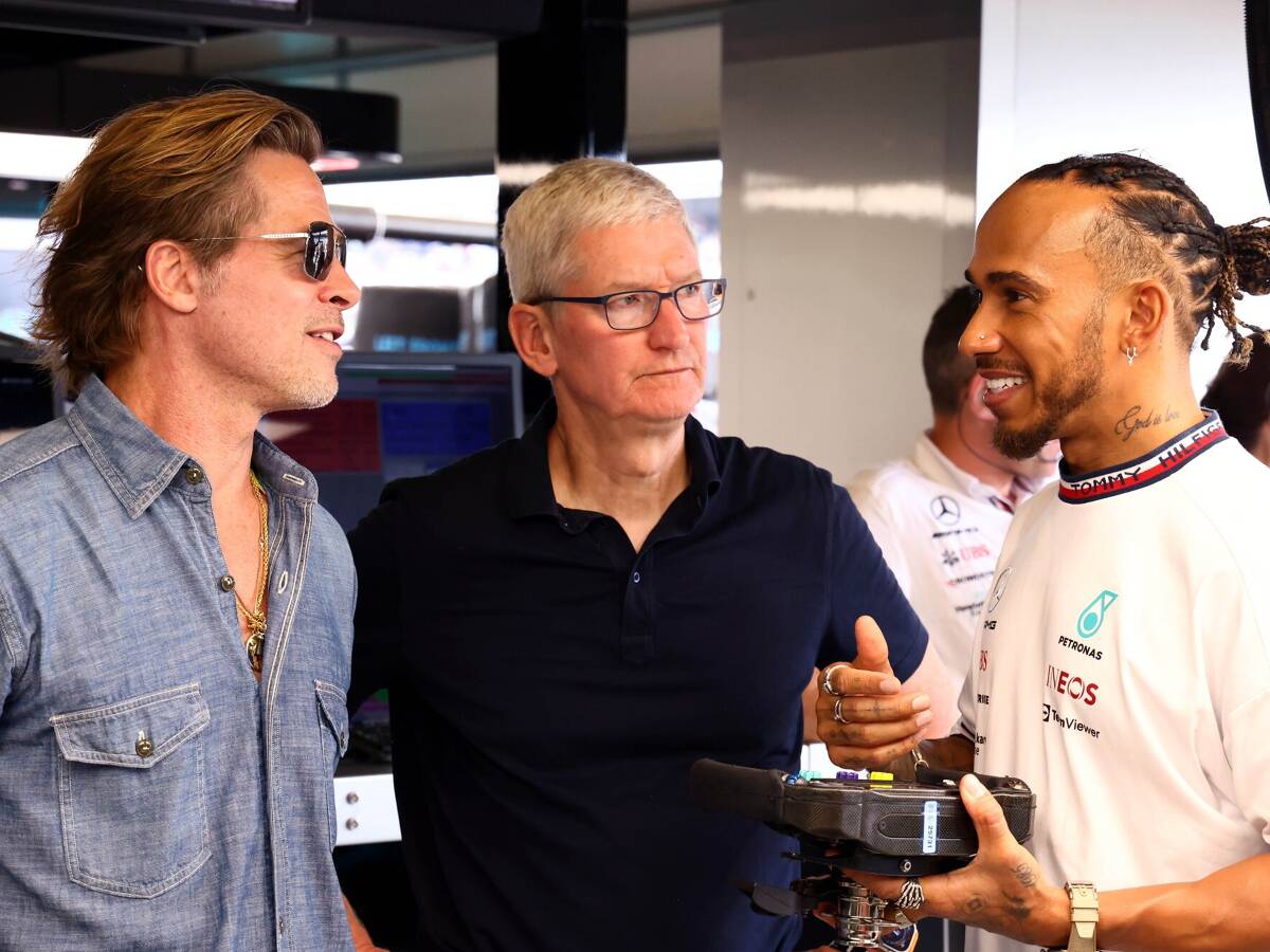 Foto zur News: Lewis Hamilton: Brad Pitt (59) ist nicht zu alt für Formel-1-Film