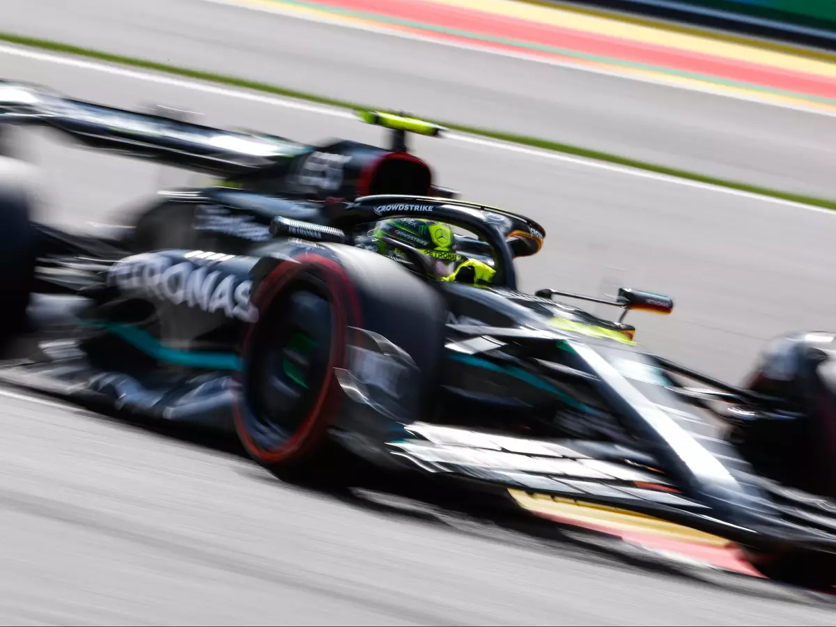 Foto zur News: Mercedes rätselt: Hoffentlich kam das Bouncing nicht vom Spa-Upgrade