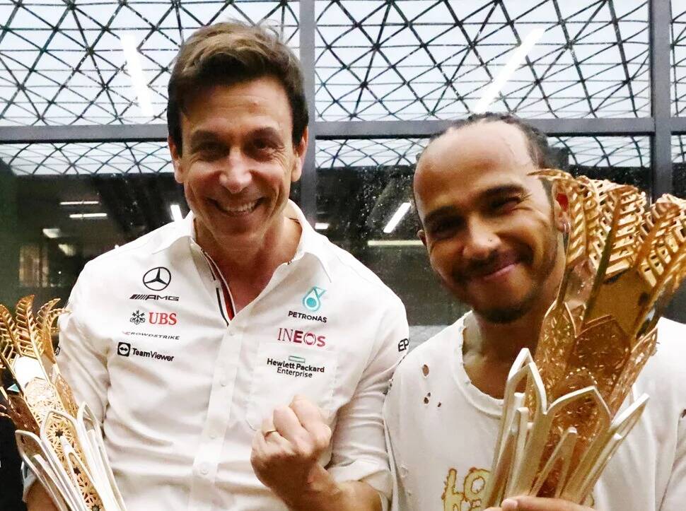 Foto zur News: Wolff: Lewis Hamilton wird "noch viele Jahre" Formel 1 für Mercedes fahren