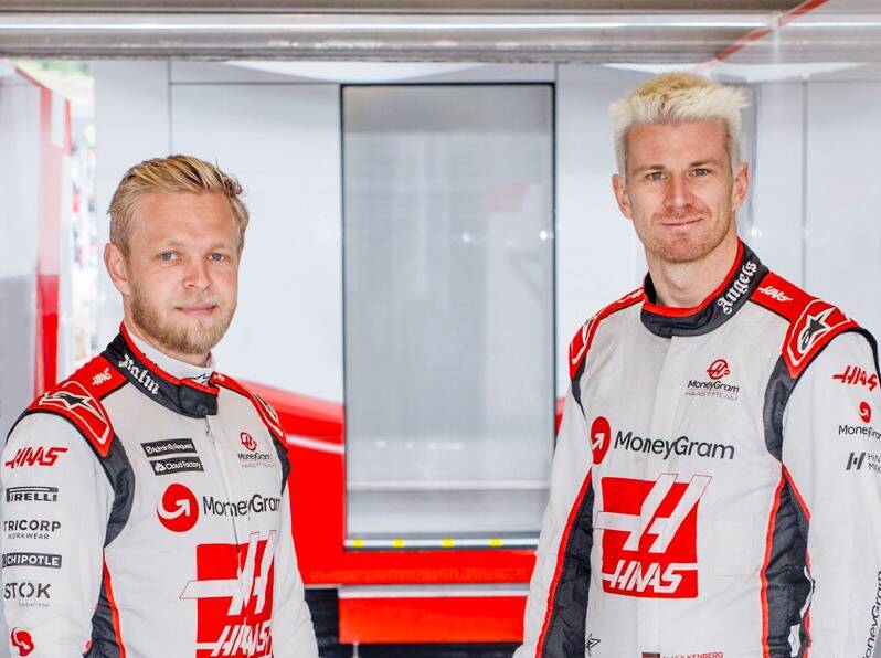 Foto zur News: Haas bestätigt Fahrerpaarung: Nico Hülkenberg auch 2024 in der Formel 1