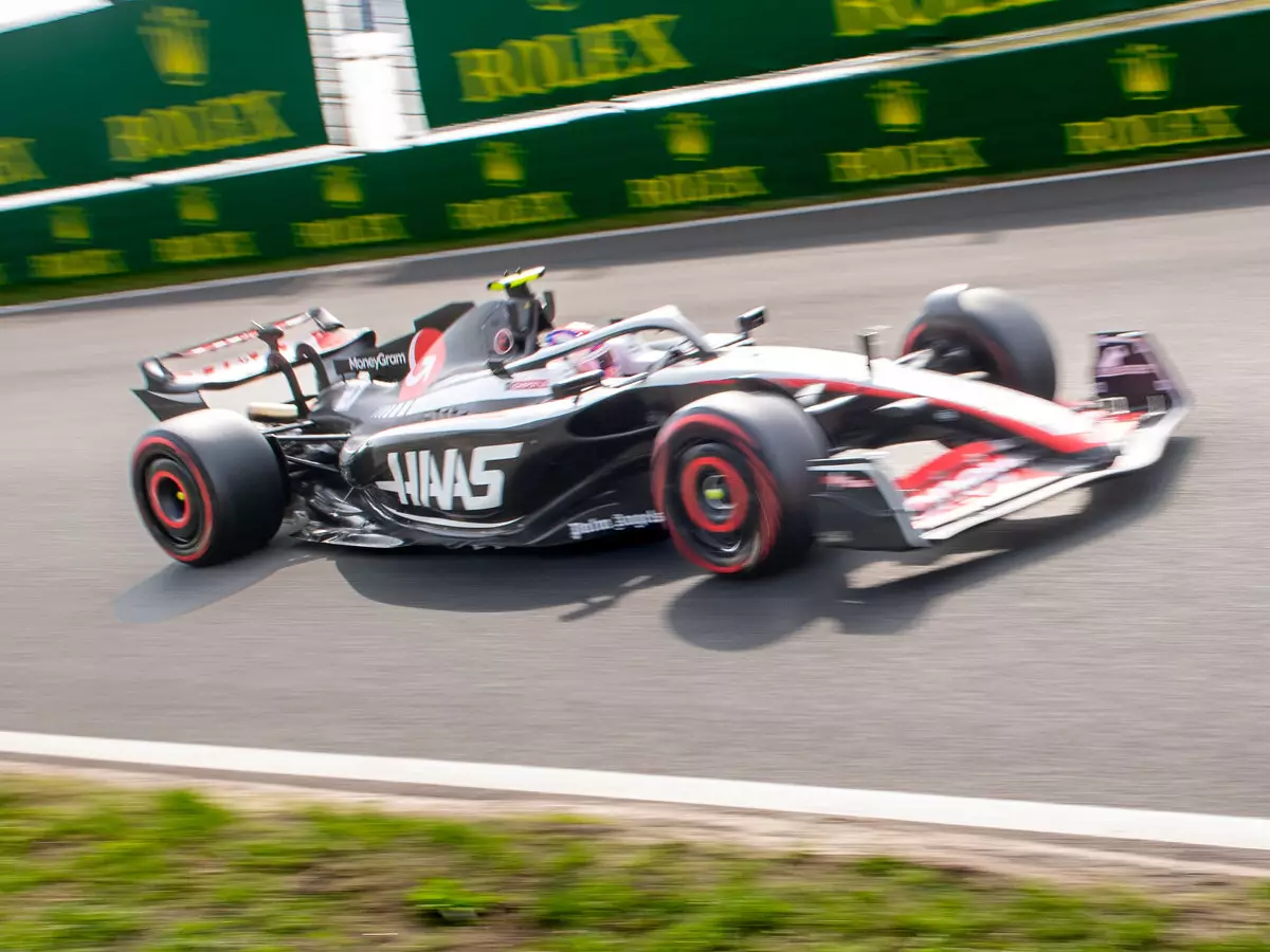 Nico Hülkenberg (Haas VF-23) beim Formel-1-Training in Zandvoort 2023 Foto zur News: Nach "Wichser"-Kommentar: Nico Hülkenberg bleibt ohne Strafe
