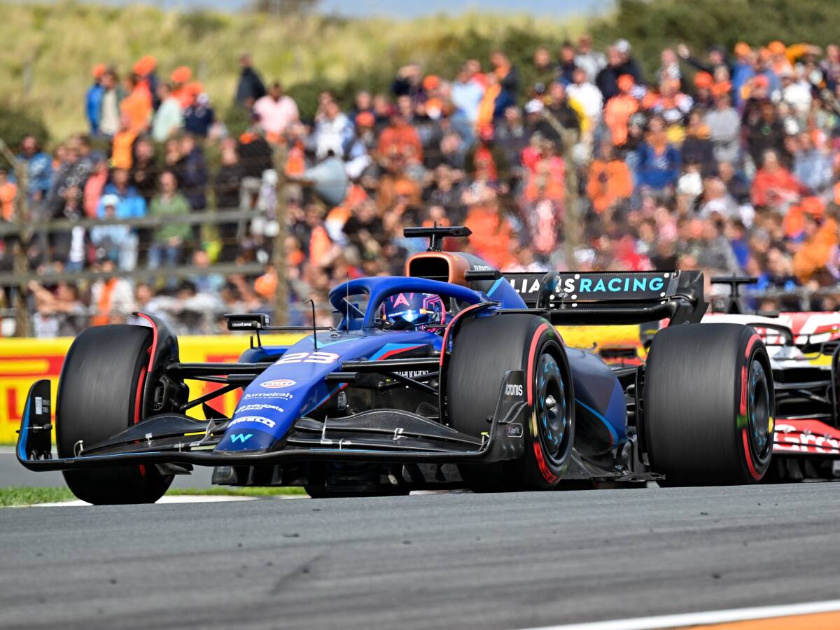 Foto zur News: Alexander Albon: Williams "auf Augenhöhe mit Aston und Ferrari"