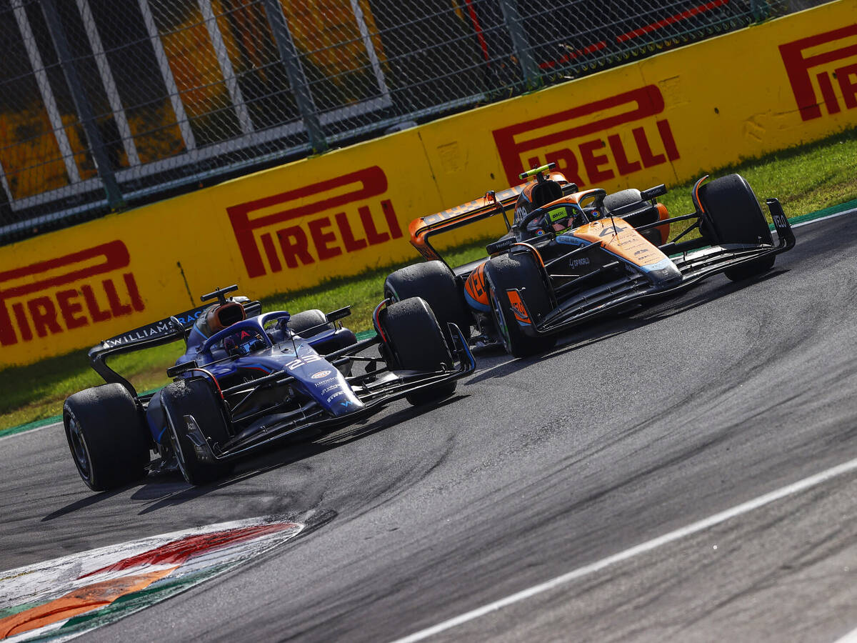 Foto zur News: Lando Norris: Williams war in Monza einfach zu schnell für uns