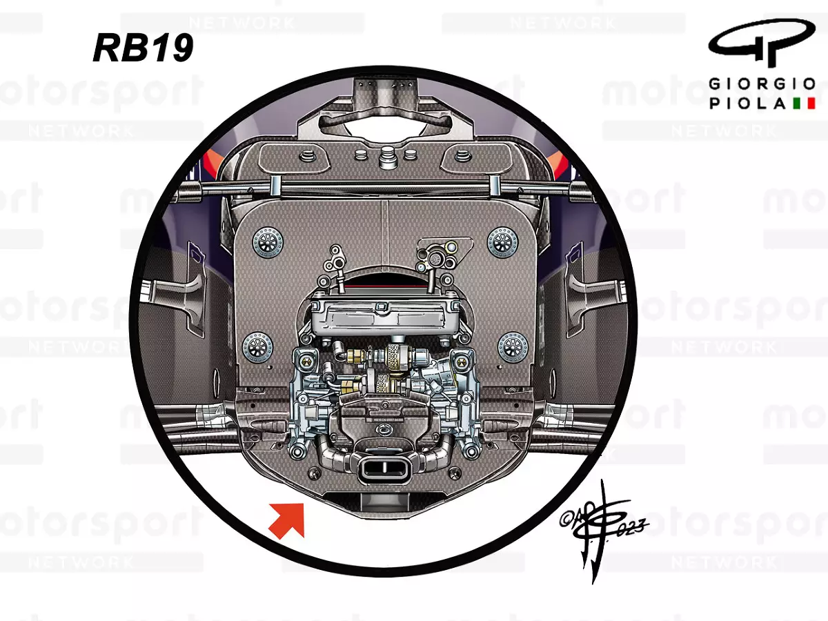 Foto zur News: Formel-1-Technik: Das kleine Chassisdetail, das Red Bull ausmacht