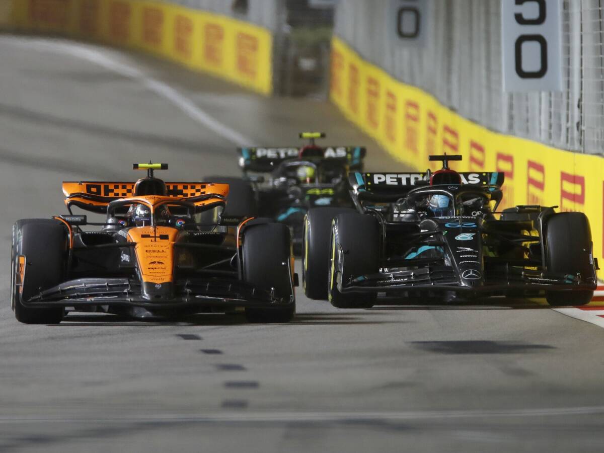 Foto zur News: George Russell: Warum Norris und McLaren in Suzuka Favorit sein könnten
