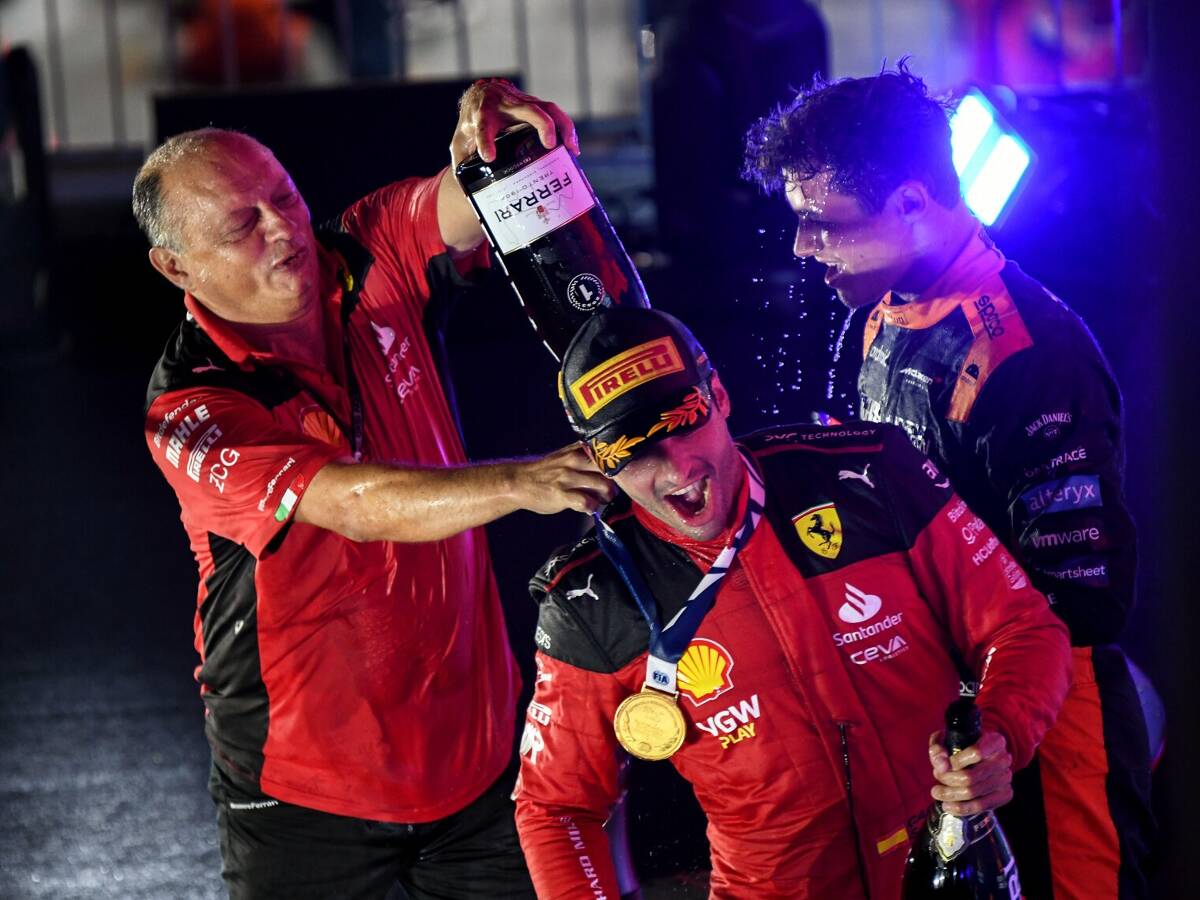 Foto zur News: Frederic Vasseur: Erstes Formel-1-Podium war "emotional"
