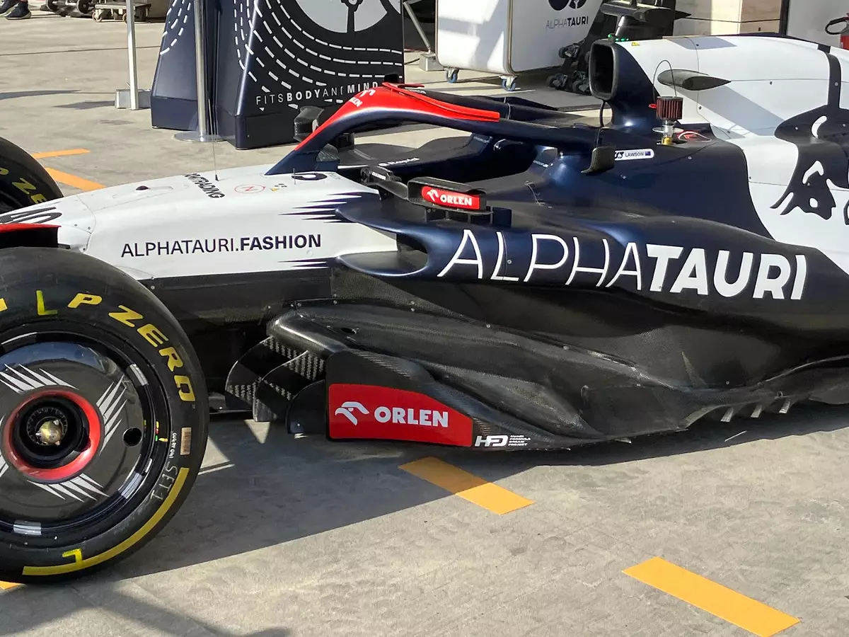 Die Updates am AlphaTauri AT04 in Katar Foto zur News: Formel-1-Technik: Nur Alpine, AlphaTauri und Alfa Romeo mit Updates in Katar