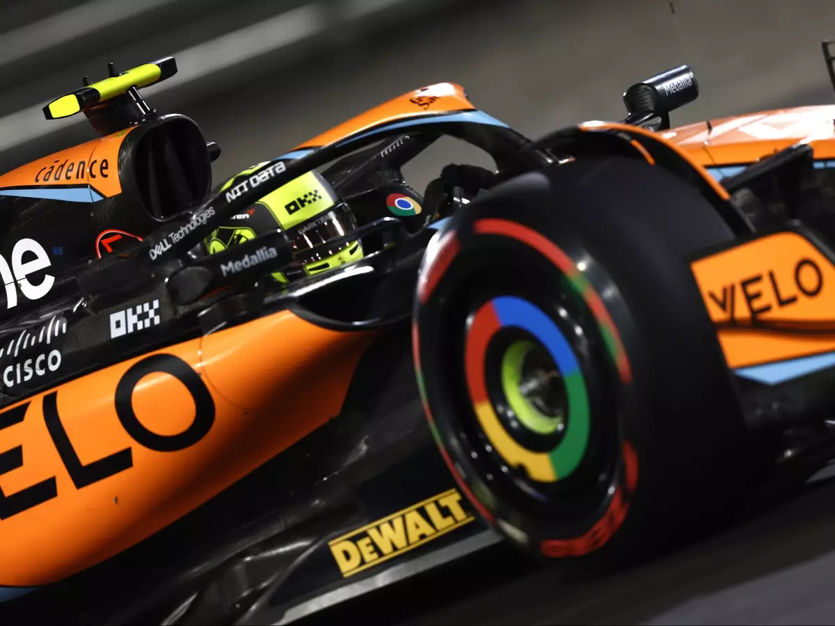 Lando Norris beim Formel-1-Rennen in Katar 2023 Foto zur News: "Ich bin verdammte Scheiße": Tracklimits kosten Norris P2 in Katar