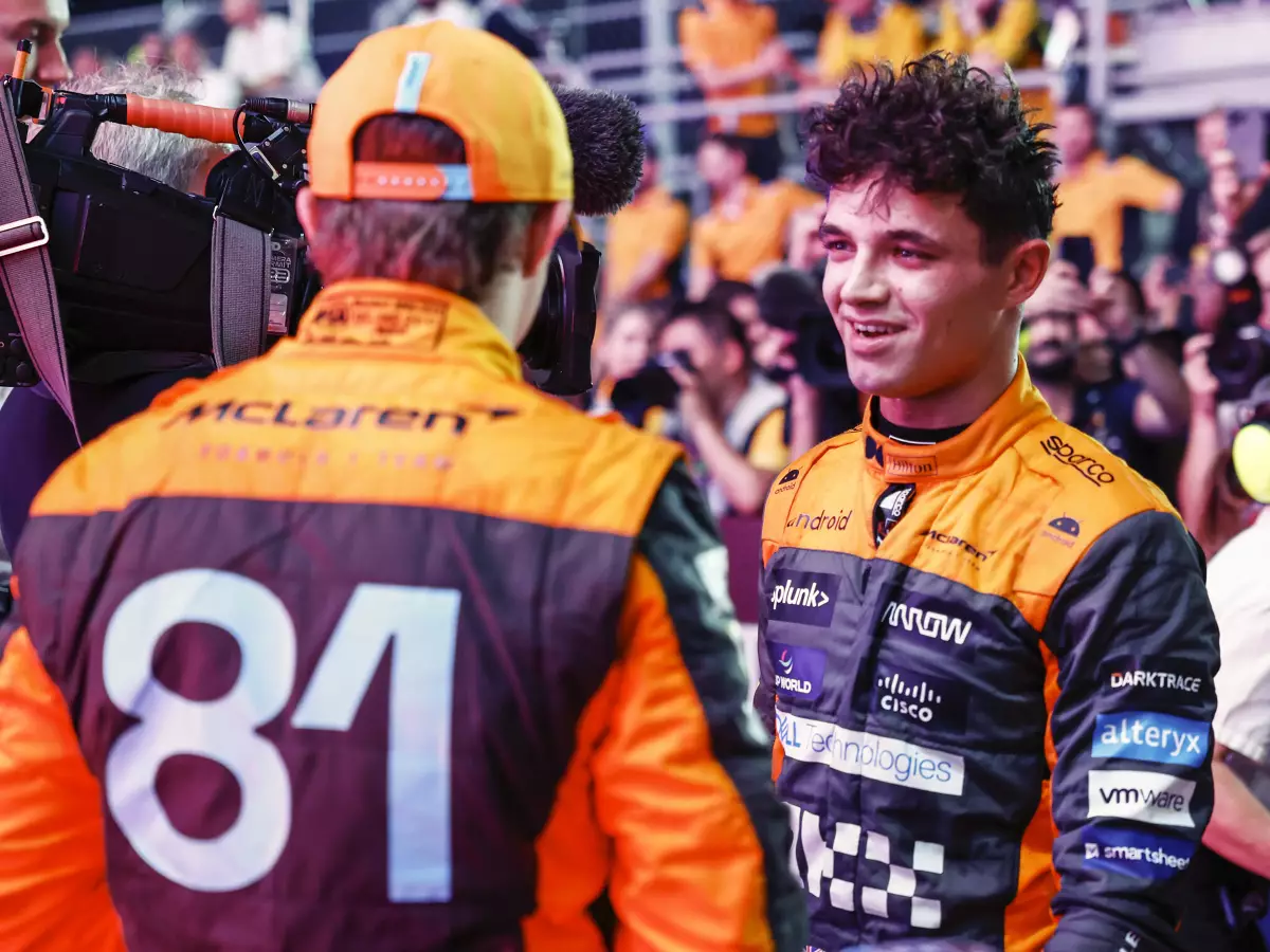 Foto zur News: Lando Norris stinksauer: "Eigentlich sollte ich da vorne sein!"