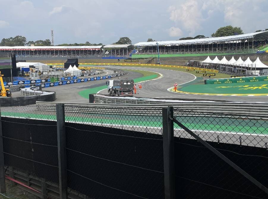 Foto zur News: Nach Reifenschäden in Brasilien: Pirelli bittet FIA um Reinigung der Strecke