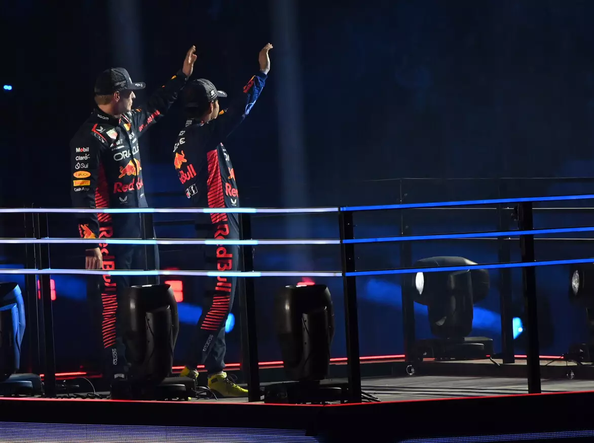 Foto zur News: Verstappen hasst Las-Vegas-Zeremonie: "Man steht da wie ein Clown"