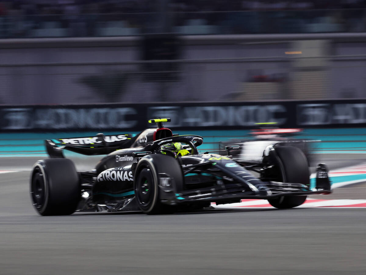 Foto zur News: Lewis Hamilton in Abu Dhabi klar geschlagen: "Schwer zu begreifen"