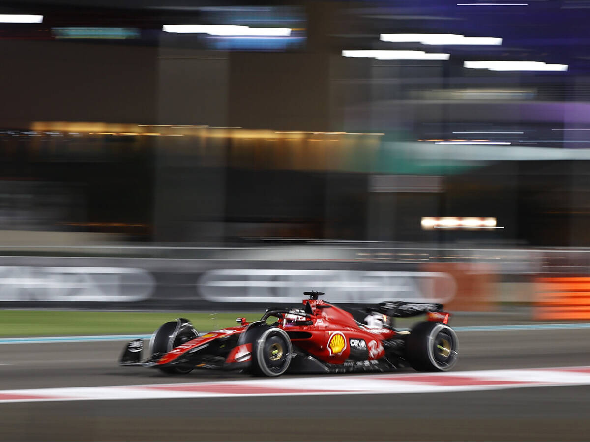 Foto zur News: Ferrari: Wenn du mehr Pace hast, schonst du automatisch die Reifen