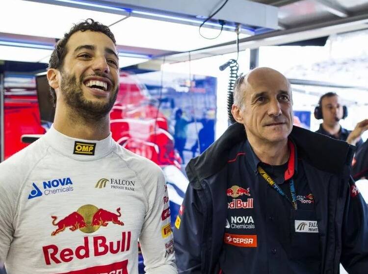 Foto zur News: Daniel Ricciardo: Franz Tost hat mir am Beginn der Karriere sehr geholfen