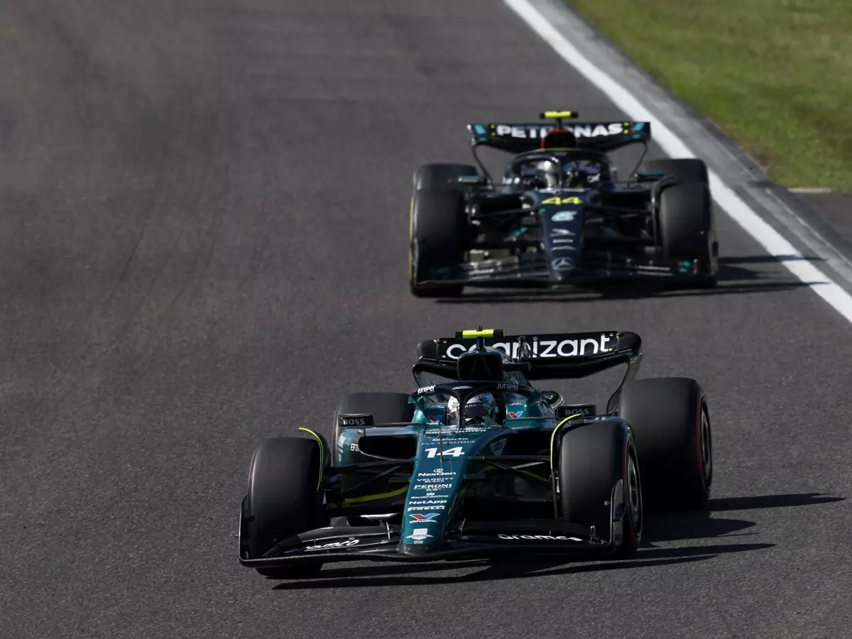 Foto zur News: Aston Martin im Mercedes-Windkanal: Nur mit getrennten Zugängen!