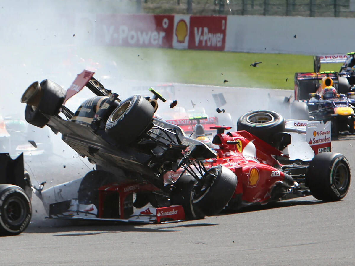 Foto zur News: Romain Grosjean: Darum kam es zum Unfall in Spa 2012 und der Sperre