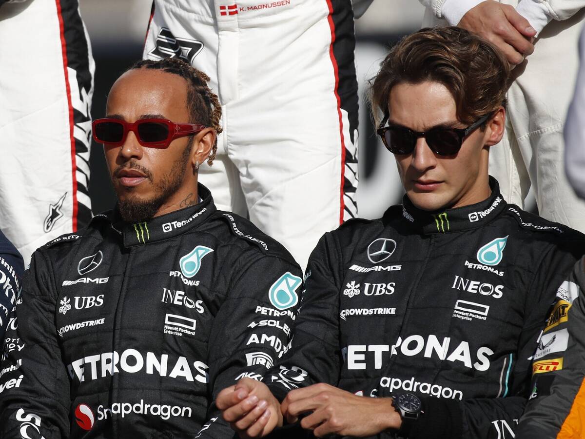 Foto zur News: Rosberg: Russell muss im Duell mit Hamilton unbequem für Mercedes sein