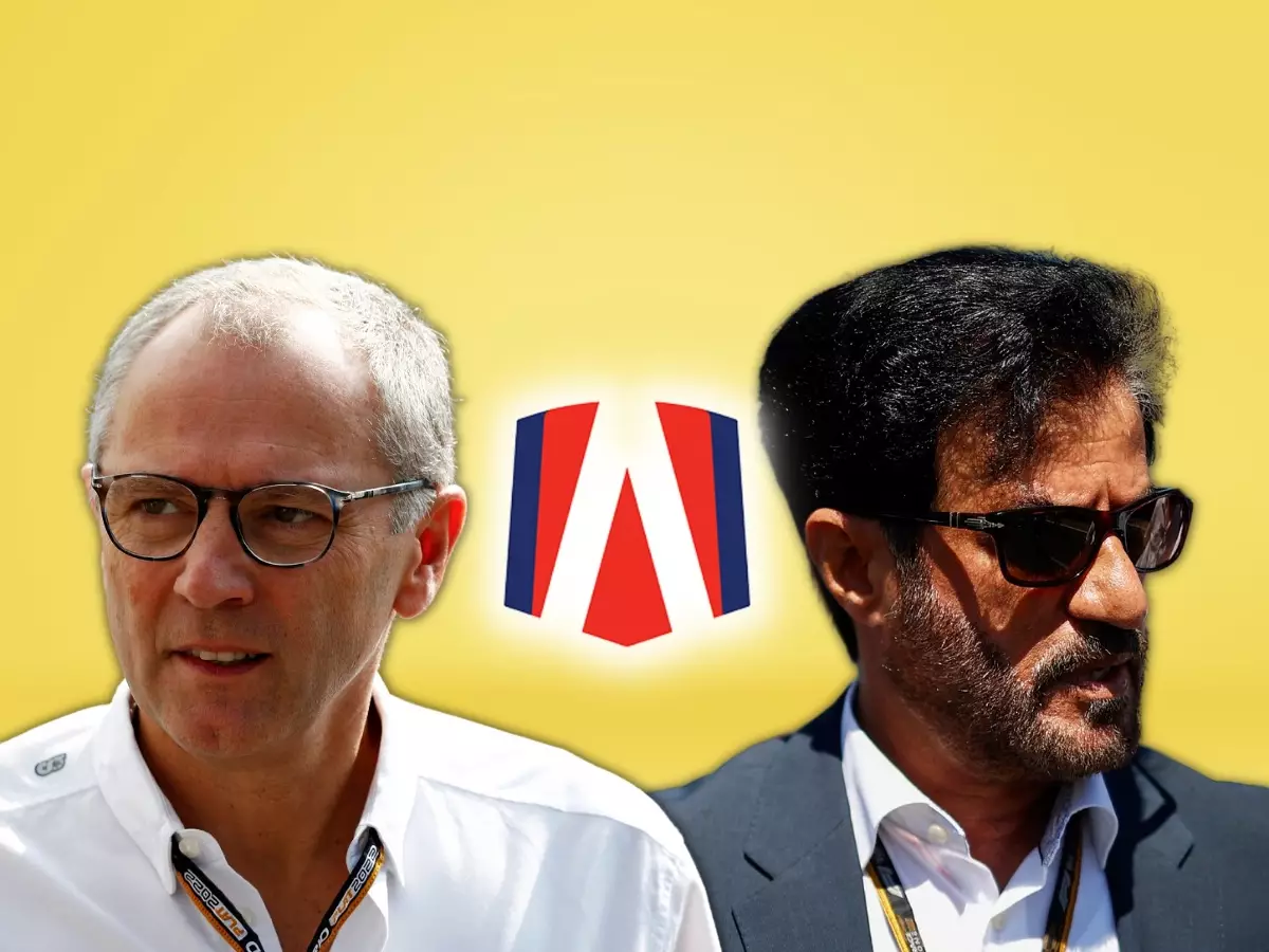 Stefano Domenicali und Mohammed bin Sulayem Foto zur News: Andretti: Ist das der wahre Grund für das Nein von Liberty Media?