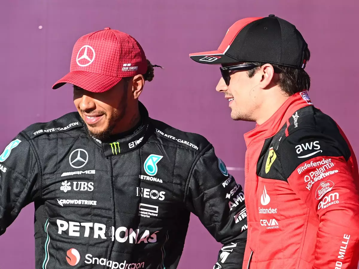 Lewis Hamilton, Charles Leclerc Foto zur News: Schlechtes "Timing": Hätte Mercedes versucht, Leclerc zu bekommen?