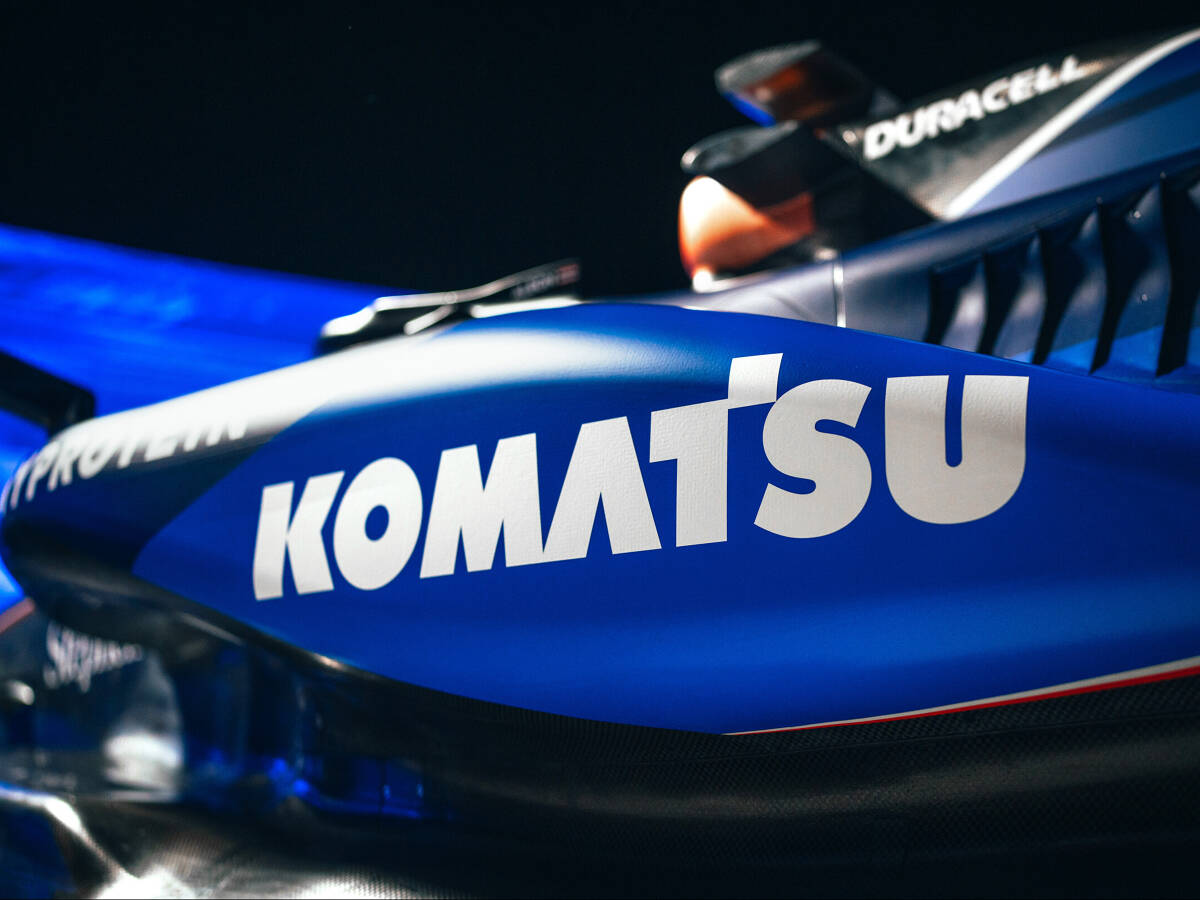 Foto zur News: Komatsu: Warum steht Haas' neuer Teamchef auf dem Williams FW46?
