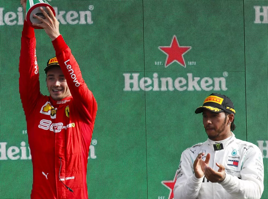 Valtteri Bottas, Charles Leclerc, Lewis Hamilton Foto zur News: Coulthard: Hamilton wird in Leclerc "größte Herausforderung finden"