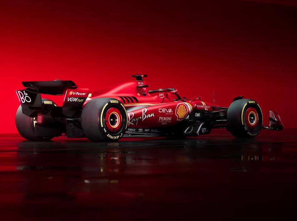 Foto zur News: "95 Prozent neu": Der neue Ferrari SF-24 ist da!