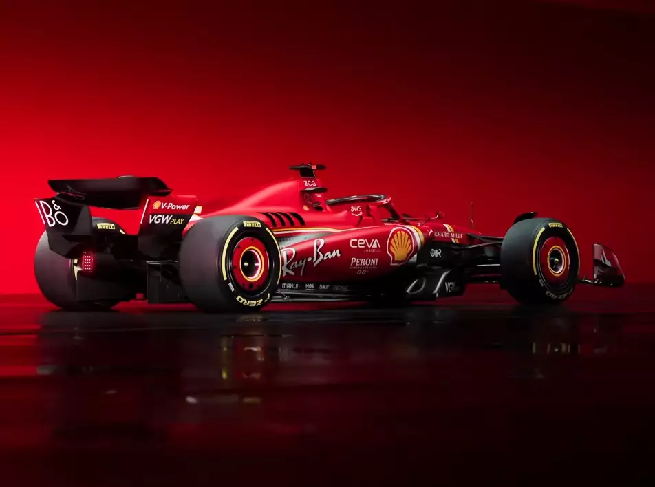 Foto zur News: "95 Prozent neu": Der neue Ferrari SF-24 ist da!