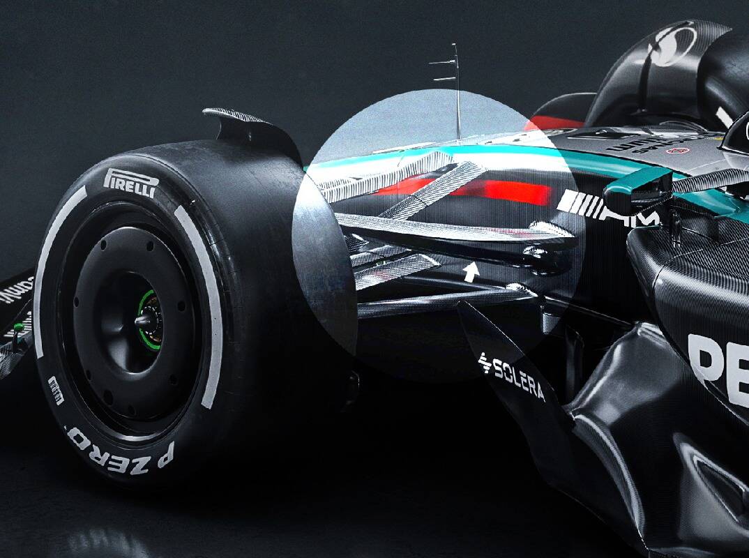 Foto zur News: Formel-1-Technik: Mit welchem Gag Mercedes die Gegner täuschen wollte