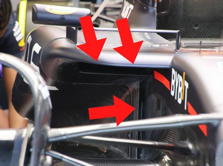 Foto zur News: Formel-1-Technik: Wie die Lufteinlässe bei Red Bull wirklich aussehen