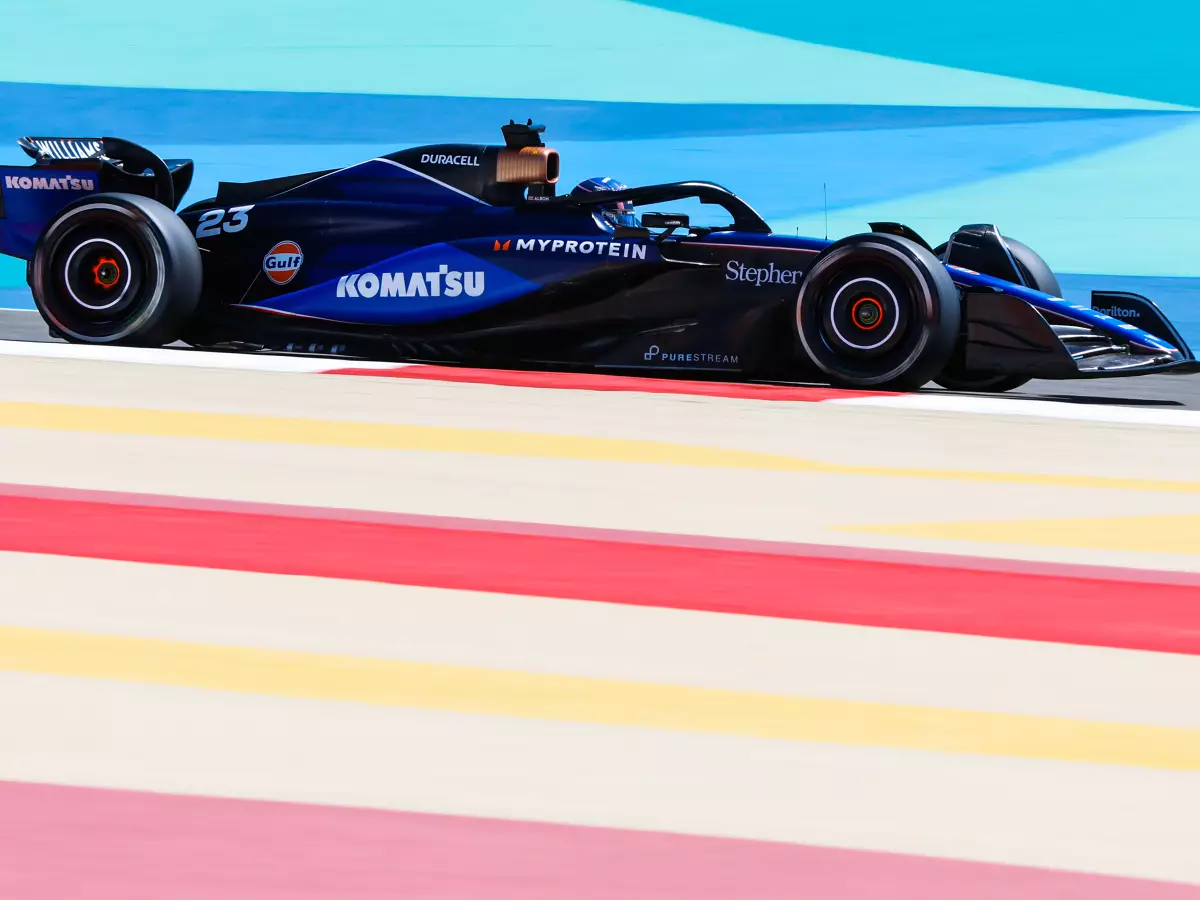 Foto zur News: Alexander Albon: Bahrain unterstreicht Schwächen des Williams FW46