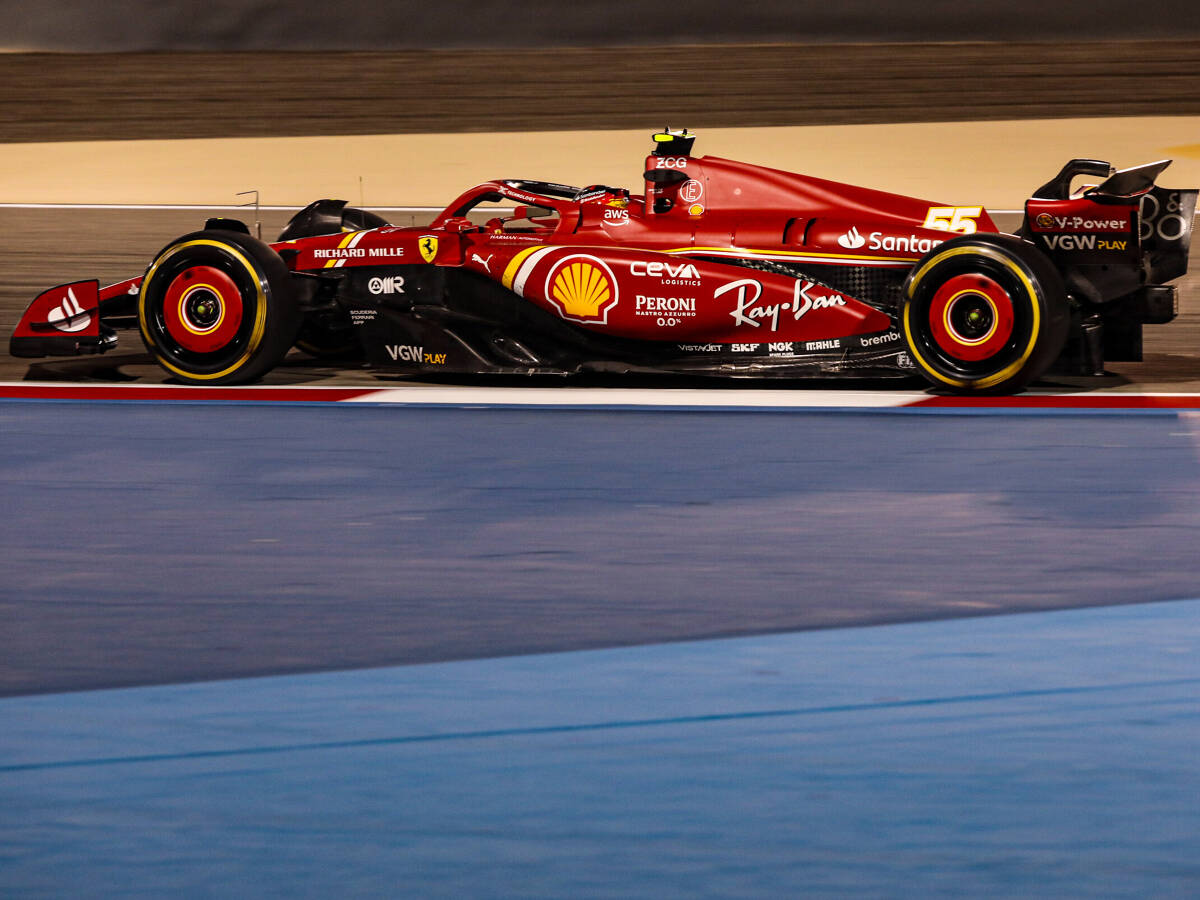 Foto zur News: F1-Test Bahrain: Carlos Sainz mit Bestzeit auf weichen Reifen