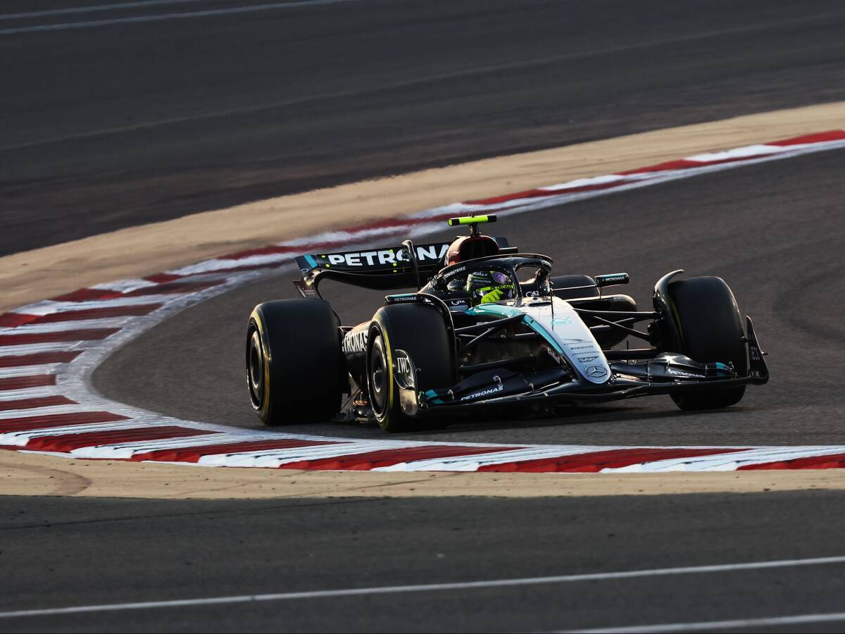 Foto zur News: Lewis Hamilton: Neuer Mercedes "fährt sich viel angenehmer"