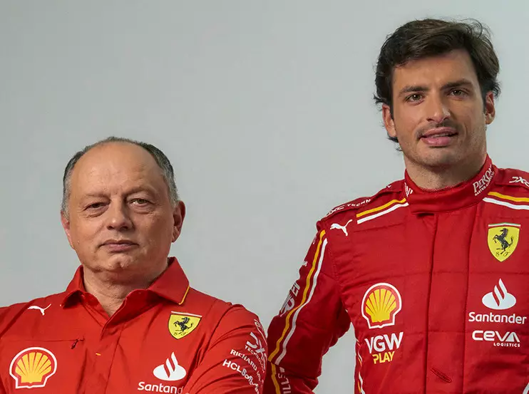 Foto zur News: Vasseur lobt Sainz' "mega professionelle Reaktion" auf Hamilton-Nachricht