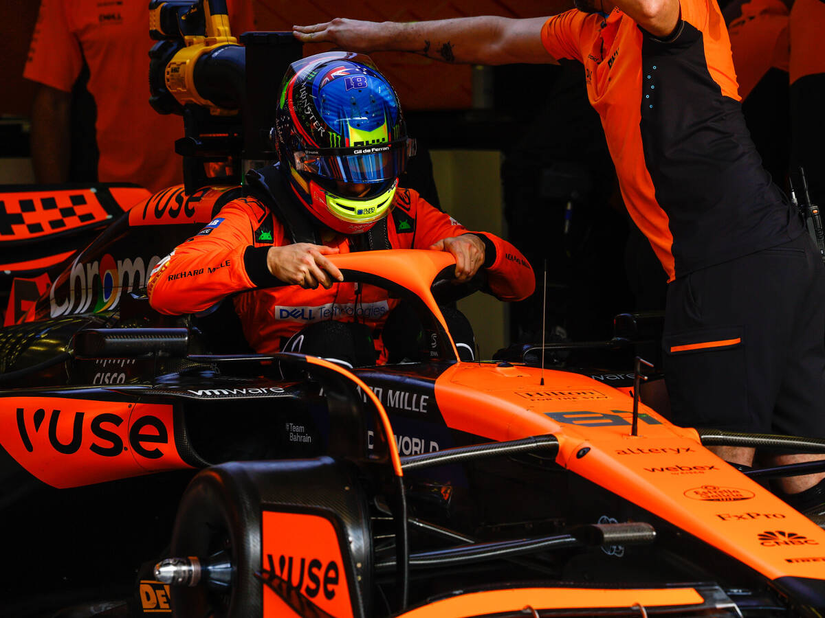 Foto zur News: Oscar Piastri: "War nicht der reibungsloseste Test" für McLaren