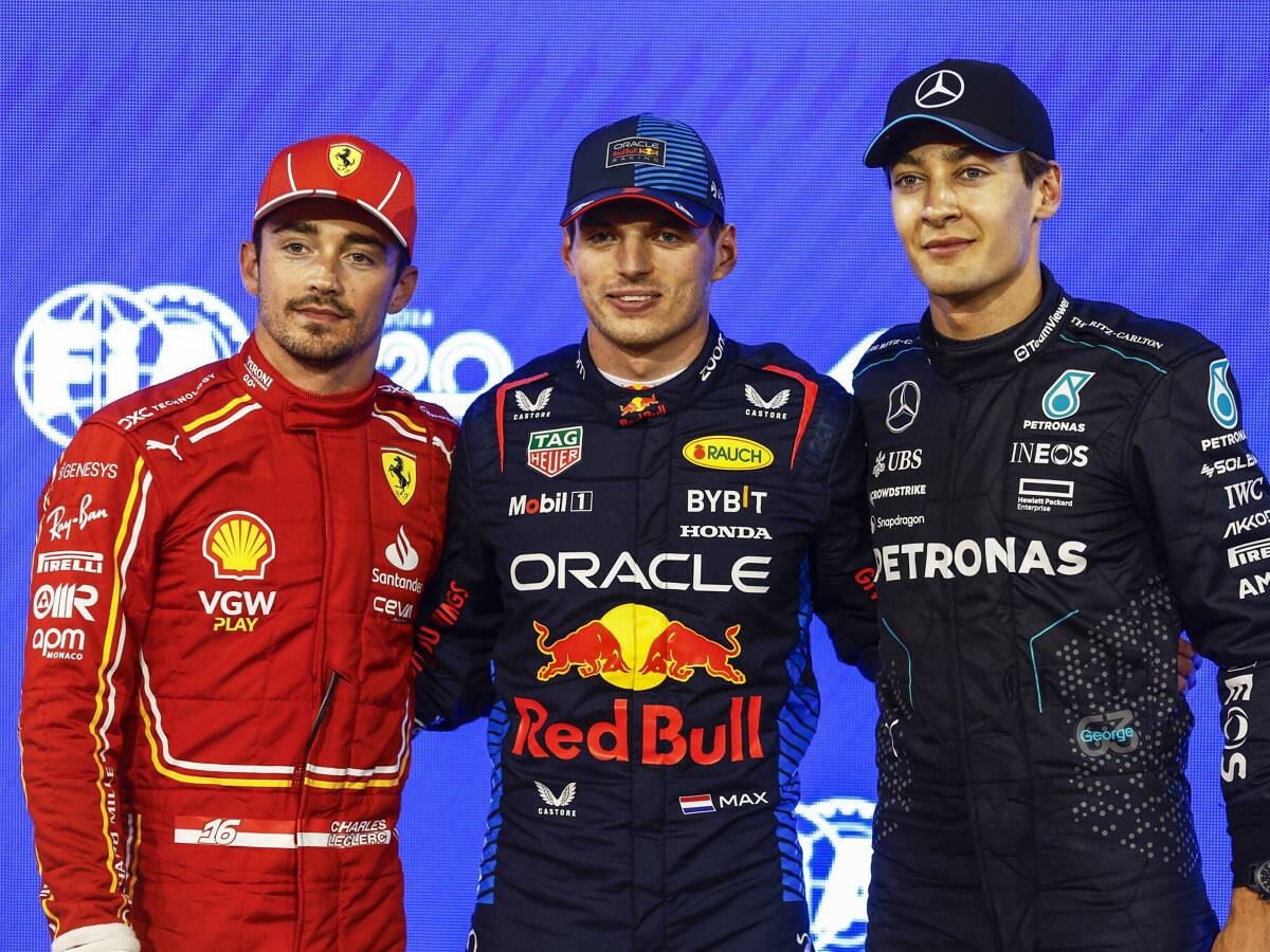 Foto zur News: Bahrain-Qualifying: Leclerc nur knapp von Max Verstappen geschlagen