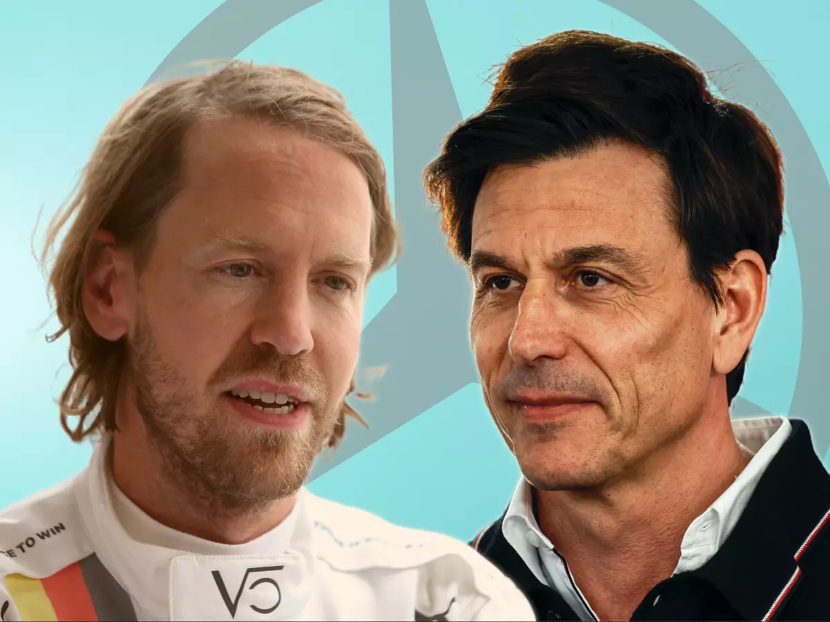 Sebastian Vettel, Toto Wolff Foto zur News: Interview: Das sagt Sebastian Vettel über ein mögliches Mercedes-Comeback