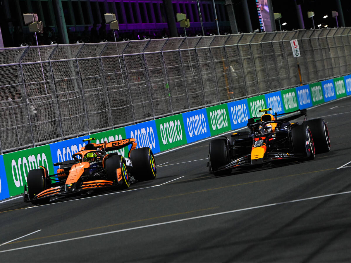 Foto zur News: Lando Norris: McLaren-Strategie in Dschidda war falsch - aber richtig!