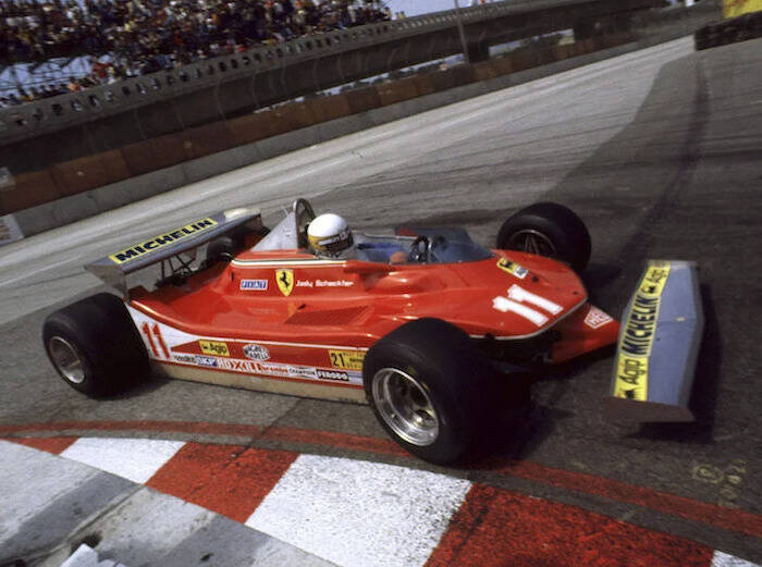 Foto zur News: Titelsieger von 1979: Jody Scheckter will Ferrari 312 T4 versteigern