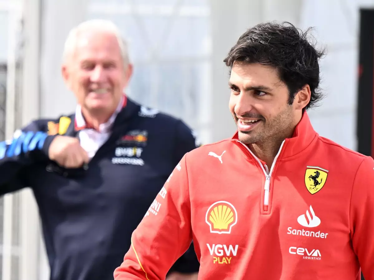 Helmut Marko, Carlos Sainz Foto zur News: Carlos Sainz lässt Audi zappeln: Hofft er auf Mercedes oder Red Bull?