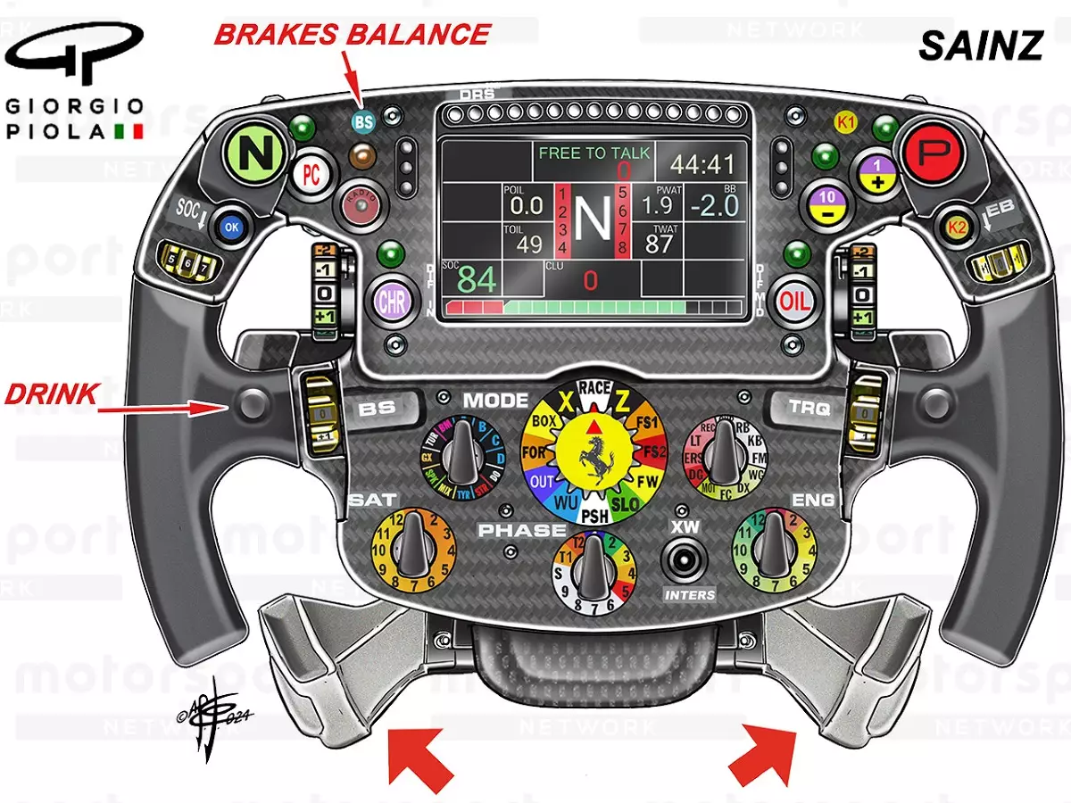 Foto zur News: Formel-1-Lenkrad der moderne: Darum sind die individuellen Modelle wichtig!