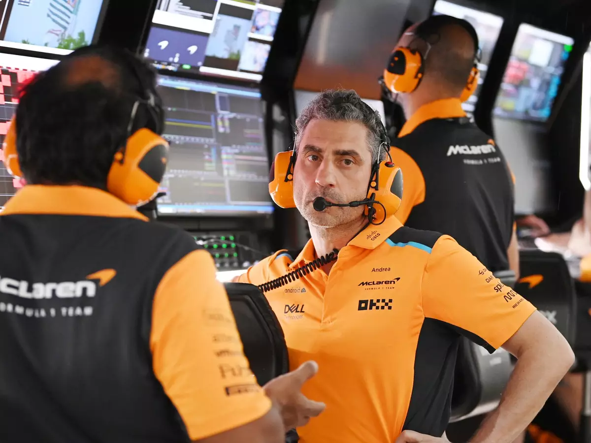 McLaren-Teamchef Andrea Stella Foto zur News: "Hätte funktionieren können": Andrea Stella erklärt Sanchez-Abgang