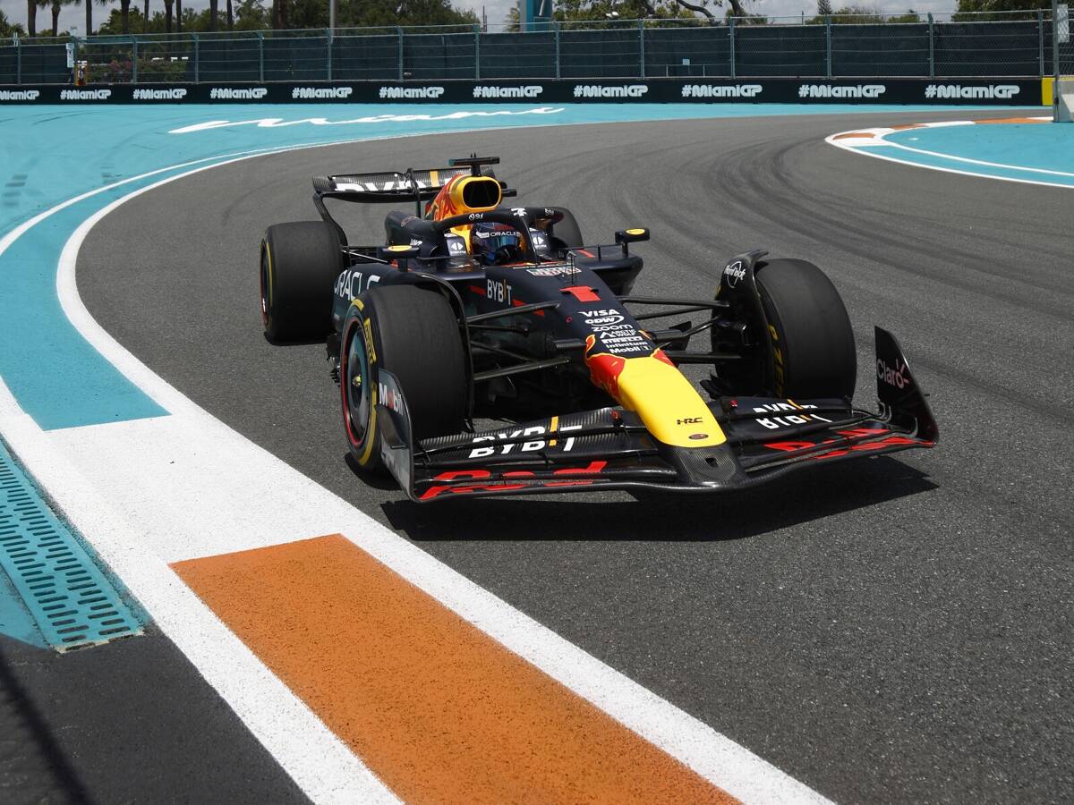 Foto zur News: Red Bull "schrecklich", aber: Max Verstappen trotzdem auf Sprintpole!