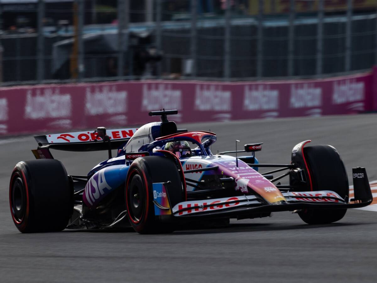 Foto zur News: Zweite Startreihe im Racing Bull: Ist der alte Ricciardo wieder zurück?