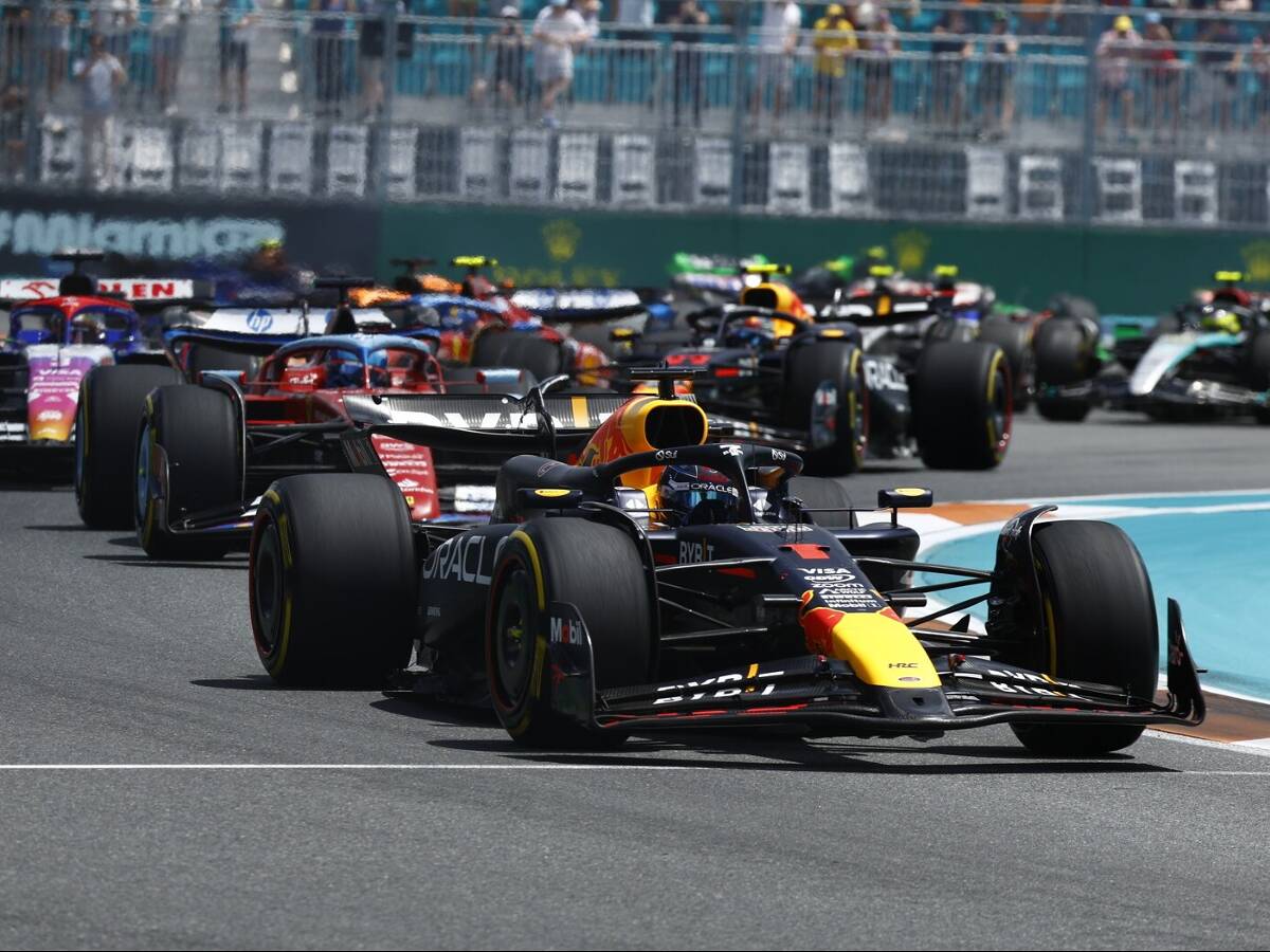 Foto zur News: Miami-Sprint: Verstappen gewinnt, Ricciardo #AND# Hülkenberg begeistern!