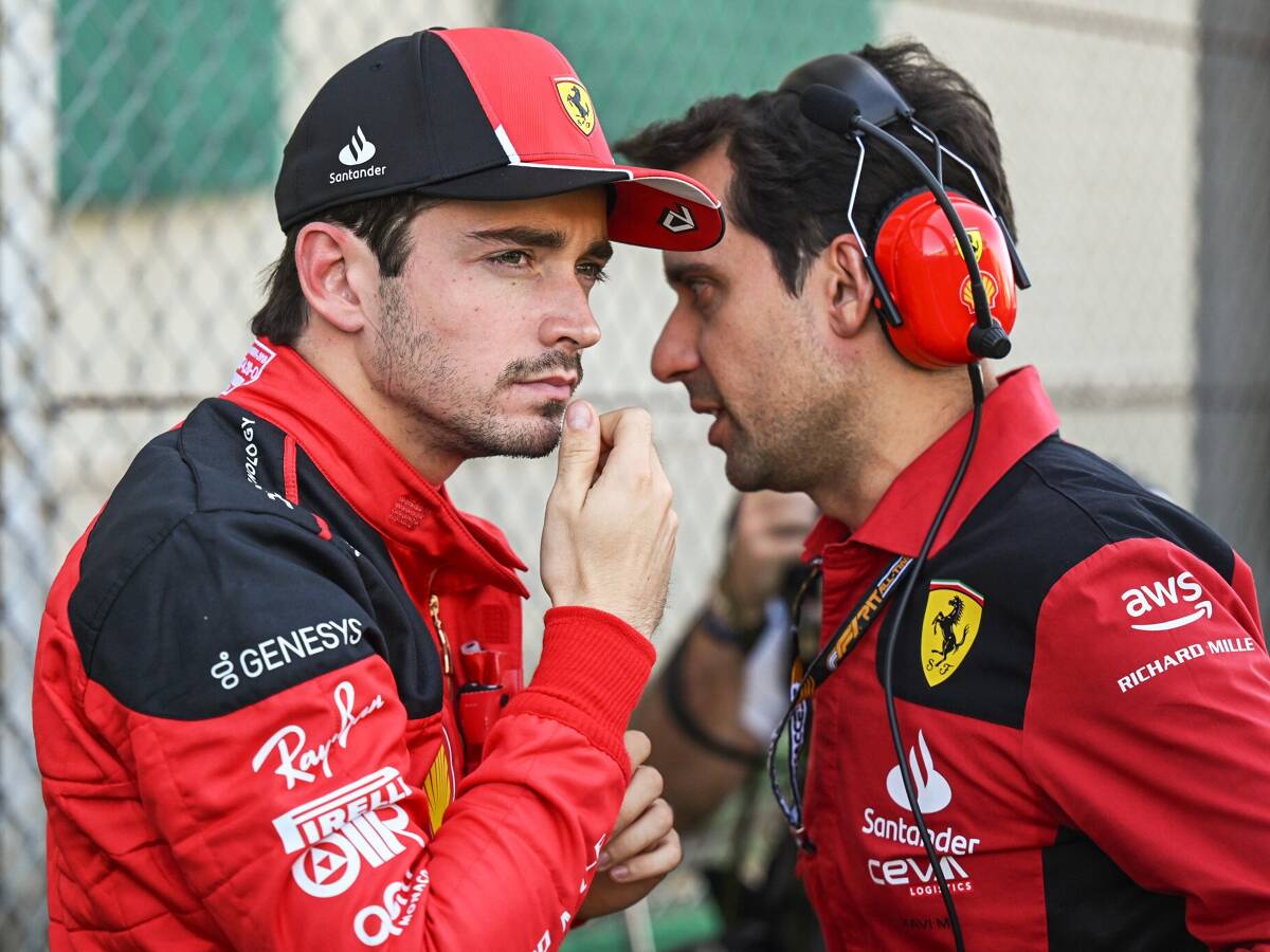 Foto zur News: Ferrari zieht Konsequenzen: Ab Imola neuer Renningenieur für Leclerc