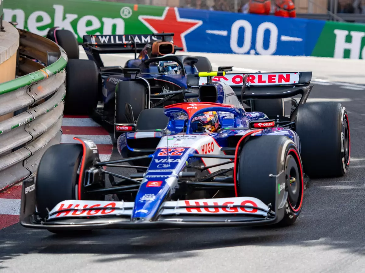 Yuki Tsunoda beim Formel-1-Rennen in Monaco 2024 Foto zur News: Tsunoda wieder "Best of the Rest": "Vielleicht können wir Aston einholen"