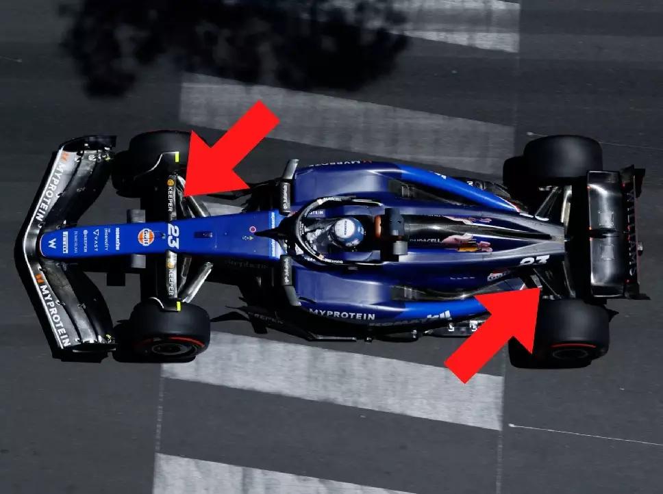 Foto zur News: Updates Kanada: Williams spart Gewicht mit neuen Teilen