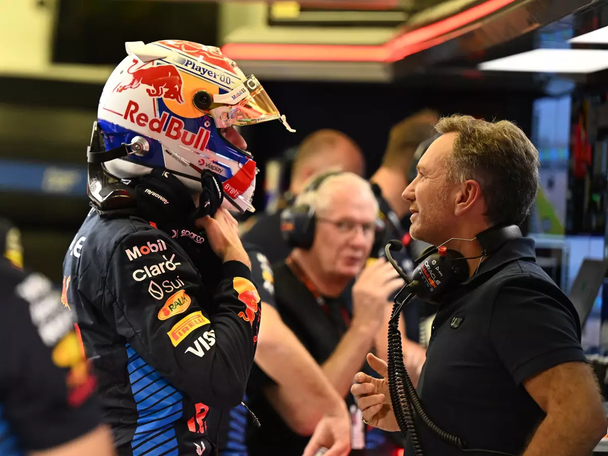 Max Verstappen, Christian Horner Foto zur News: Verstappen ratlos: "Kriegen es nicht hin, dem ein Ende zu bereiten"