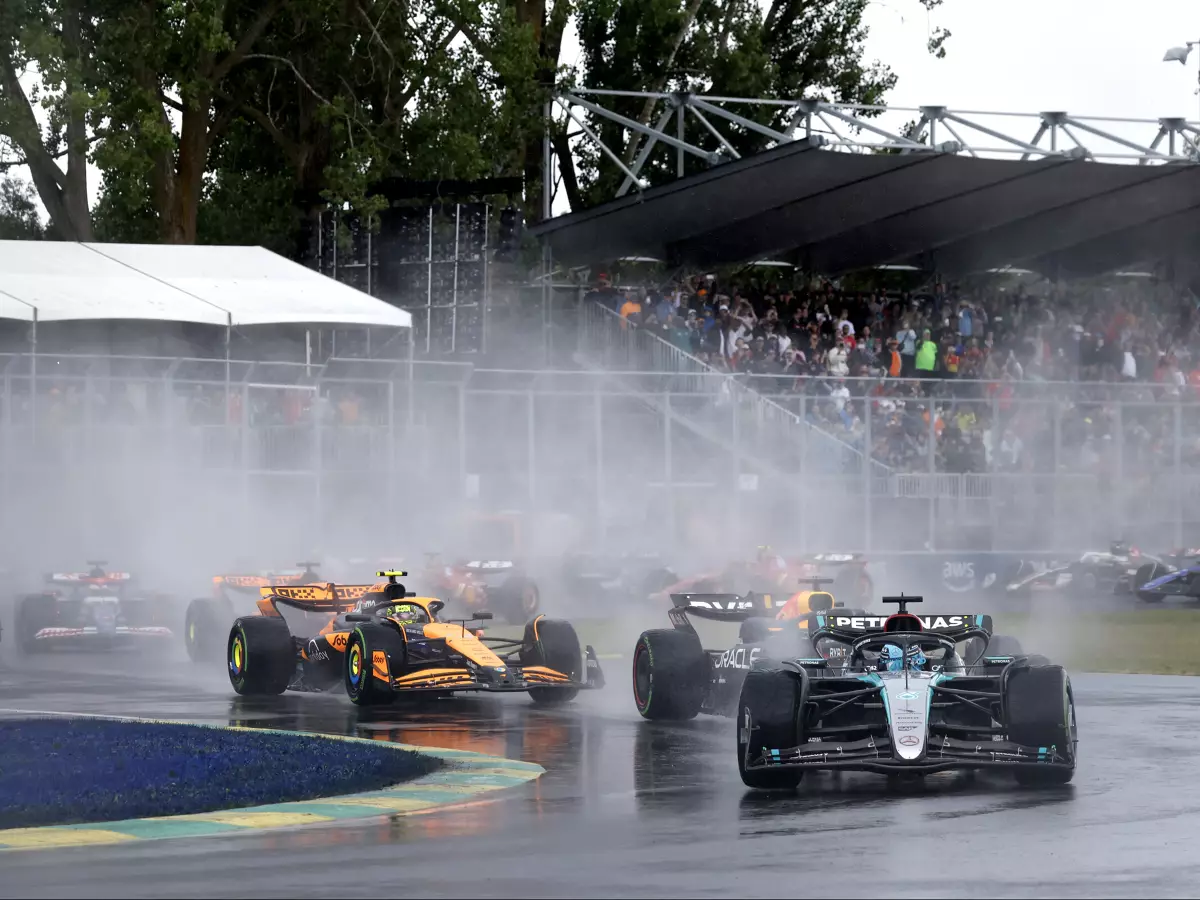 George Russell, Max Verstappen, Lando Norris, Oscar Piastri Foto zur News: Formel-1-Kräfteverhältnis 2024: Das sagen die Daten nach Kanada!