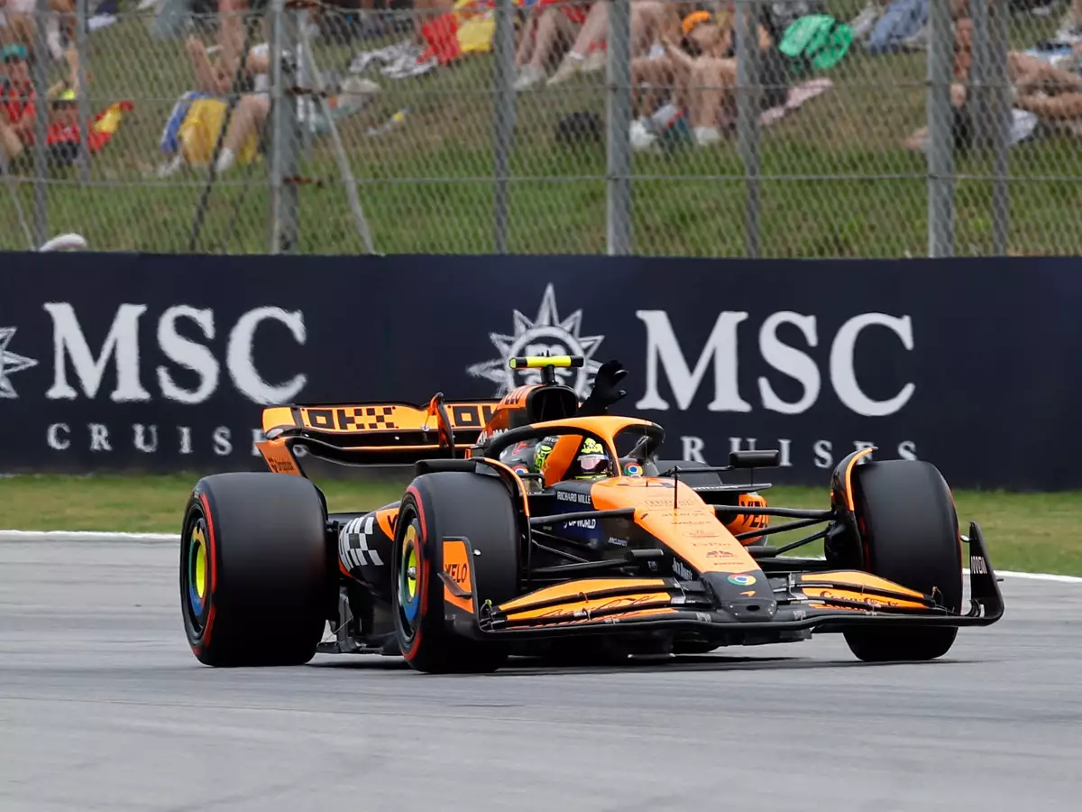 Lando Norris Foto zur News: Was Norris' letzter Stint über das Reifenmanagement in der F1 verrät